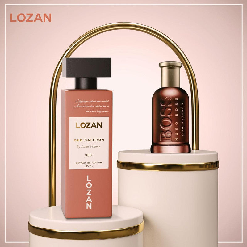 Oud Saffron 303 Lozan Perfumes 80Ml
