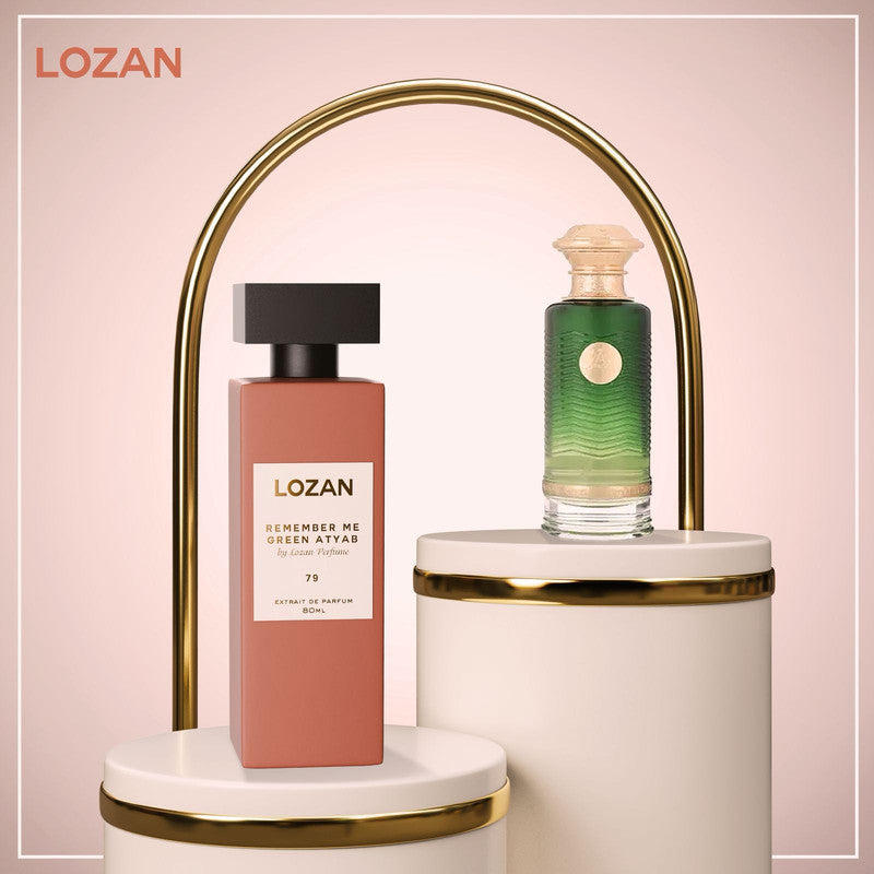 Remember Me Green Atyab 79 Lozan Perfumes 80Ml