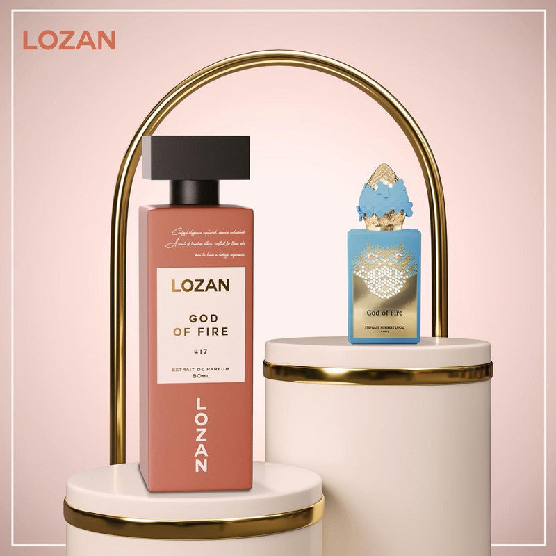 God Of Fire 417 Lozan Perfumes 80Ml
