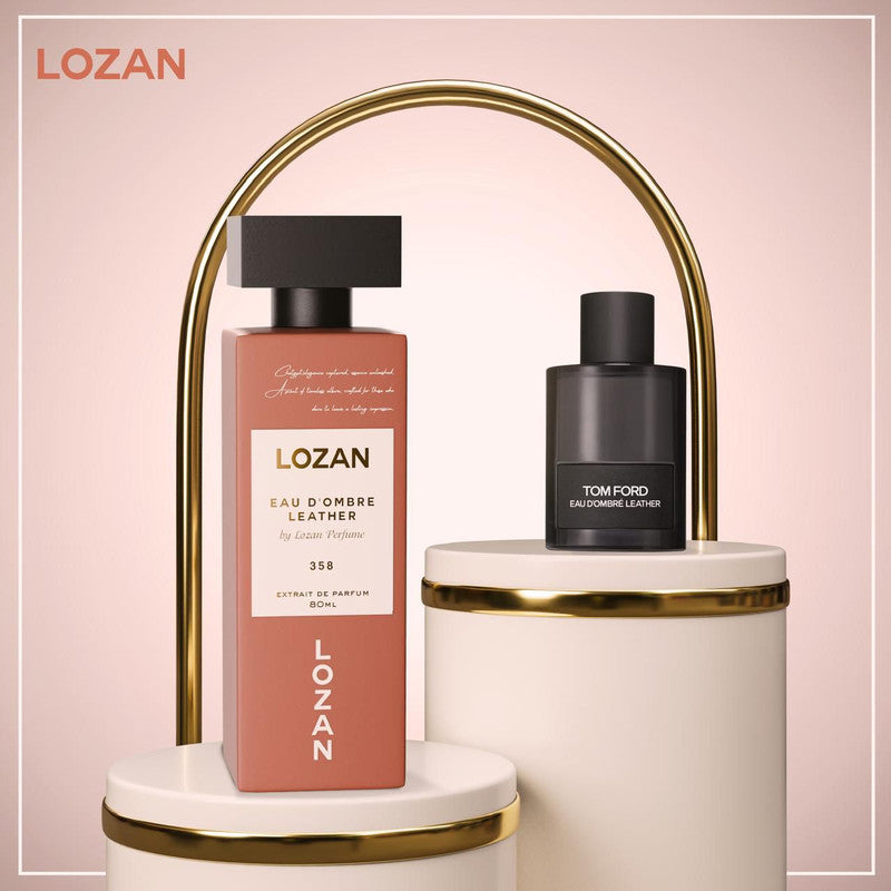 Eau D 'Ombr Leather 358 Lozan Perfumes 80Ml
