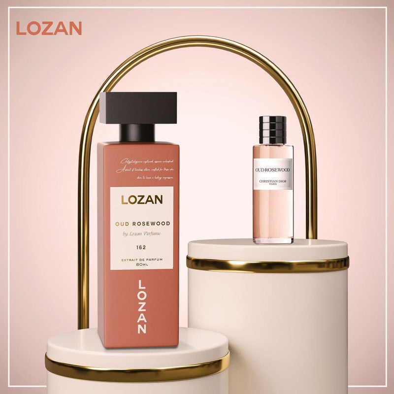 Oud Rosewood 162 Lozan Perfumes 80Ml