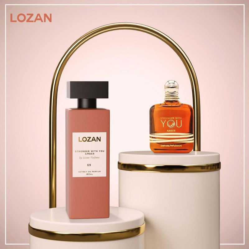 Stronger With You Amber 69 Lozan Perfumes 80Ml