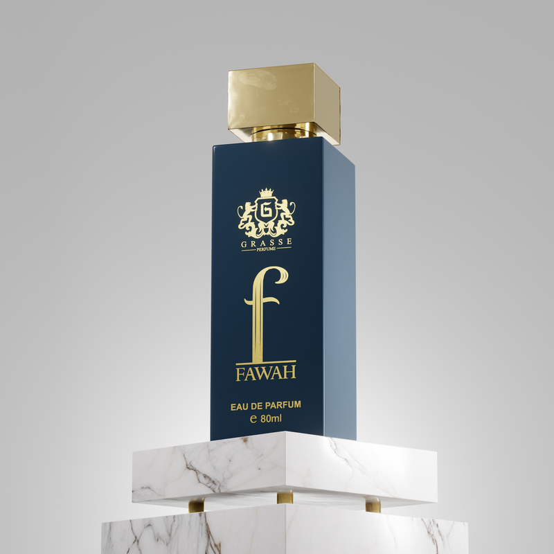 Fawah Dark Blue Grasse Perfume – 80ml